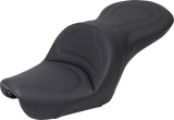 Asiento SADDLEMEN - Explorer - Sin respaldo - Cosido - Negro - FXD '04-'05 804-04-0291
