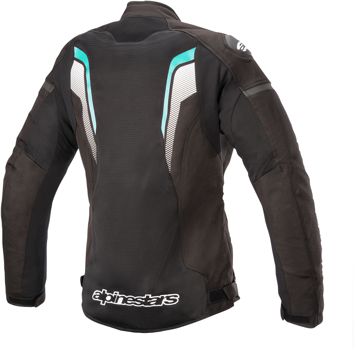 Chaqueta ALPINESTARS Stella T-GP Plus R v3 Air para mujer - Negro/Blanco/Verde azulado - Talla L 33106201270L