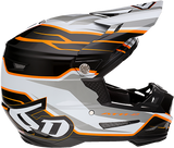 Casco de motocicleta 6D ATR-2 - Phase - Blanco/Naranja - XS 12-2824 