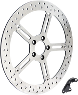 Disco de freno grande ARLEN NESS - 15" - Delantero izquierdo - Harley-Davidson 02-972 