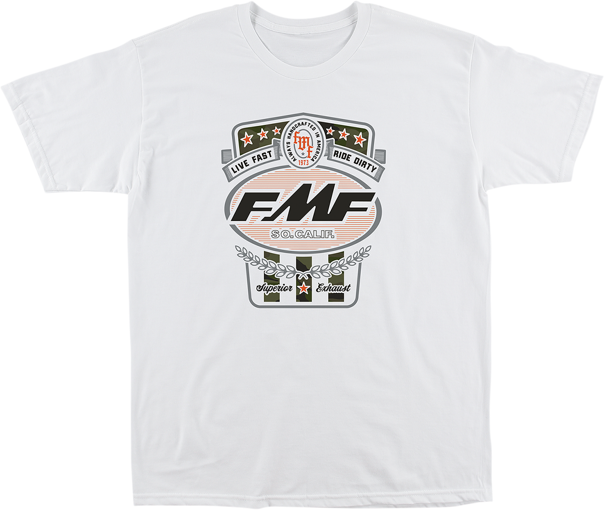 Camiseta FMF Victory - Blanca - Grande FA21118910WHLG 3030-21304 