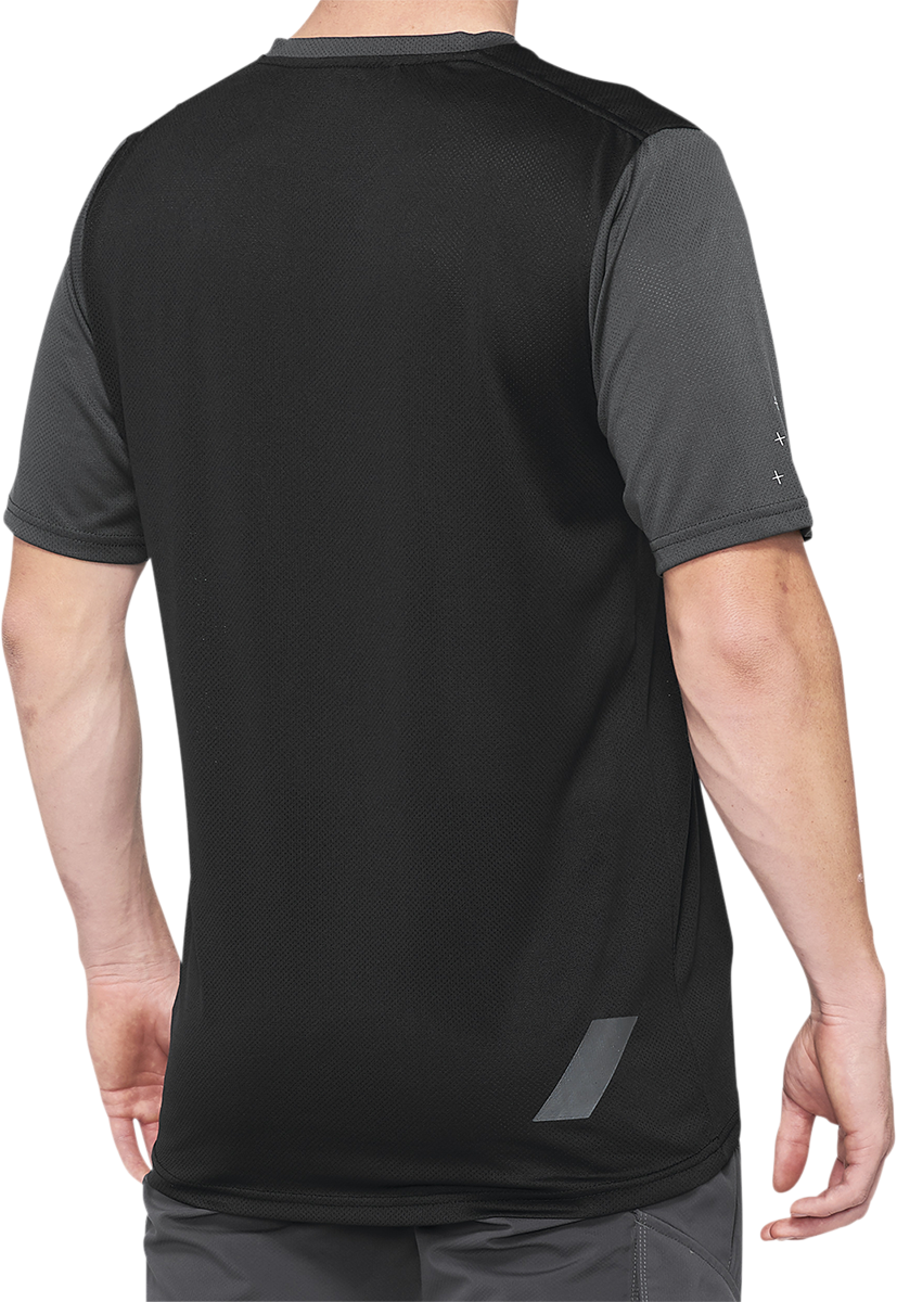 Maillot 100% Ridecamp - Carbón/Negro - Talla M 40027-00006