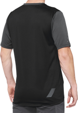 Maillot 100% Ridecamp - Carbón/Negro - Talla M 40027-00006