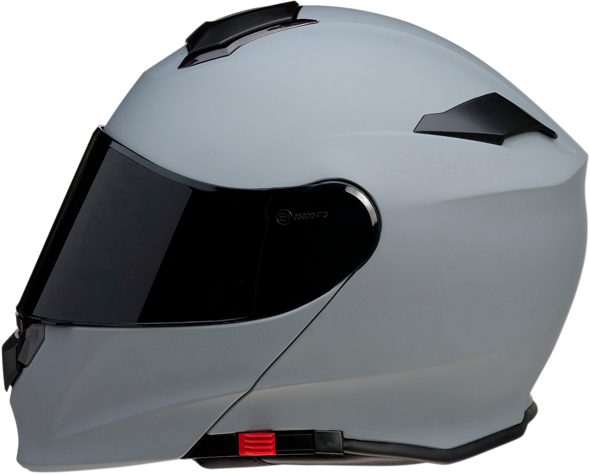 Casco de motocicleta Z1R Solaris - Gris imprimación - Ahumado - Grande 0101-12853 