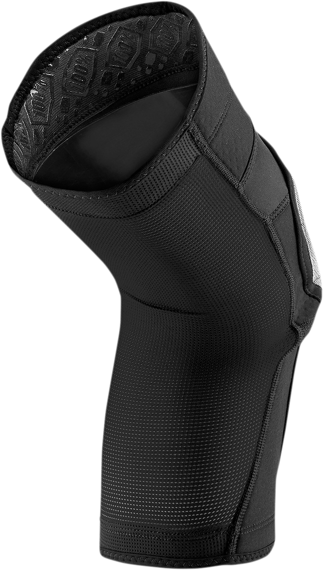 Rodilleras 100% Ridecamp - Negro/Gris - Medianas 70001-00002