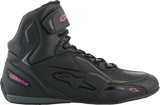 Zapatillas ALPINESTARS Stella Faster-3 para mujer - Negro/Rosa - Talla 8.5 (EE. UU.) 251041910399