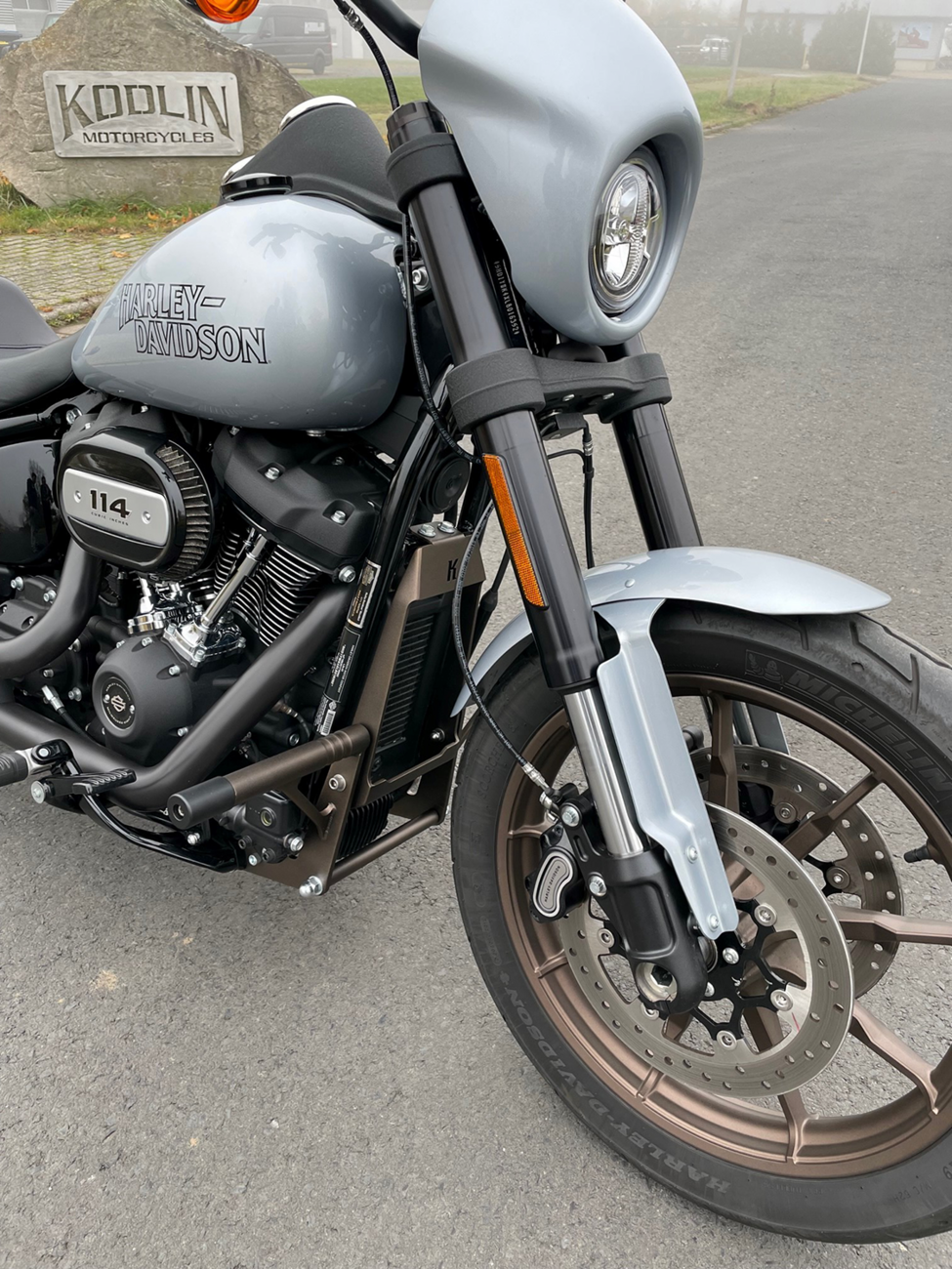 Protectores de motor KODLIN MOTORCYCLE - Bronce - Softail K59514 