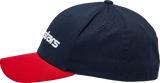 Gorra lineal ALPINESTARS - Azul marino/Rojo - L/XL 1230810057030LX
