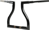 Manillar LA CHOPPERS - Trilladora - 14" - Negro LA-7327-14B