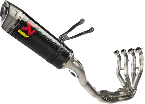 Akrapovic Race Exhaust Kawasaki ZX10R 2021-2024 in Carbon Fiber S