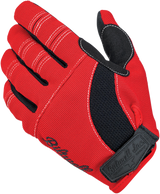 Guantes de moto BILTWELL - Rojo/Negro/Blanco - Mediano 1501-0804-003 