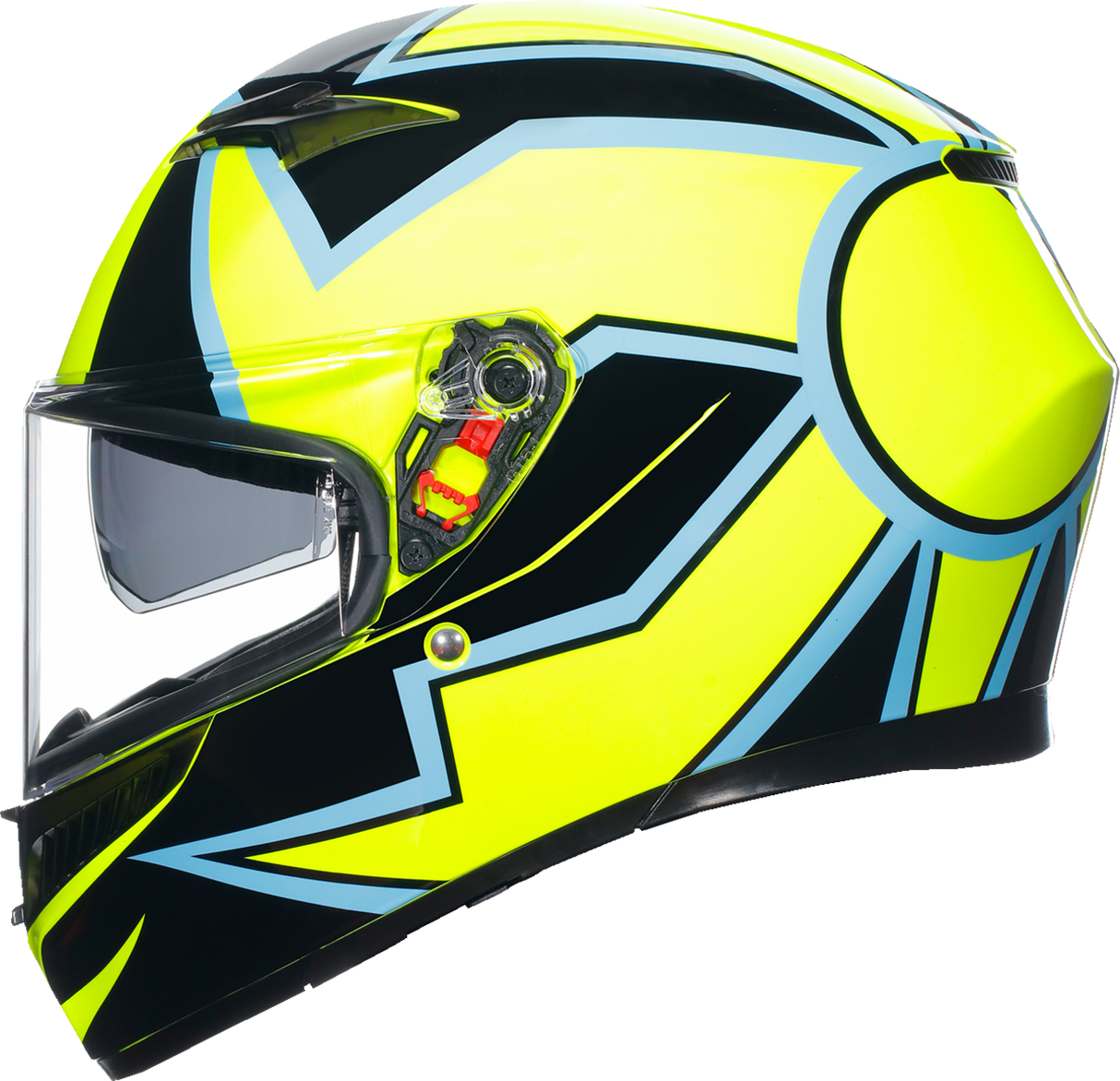 Casco de moto AGV K3 - Rossi WT Phillip Island 2005 - Grande 2118381004002L