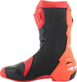 Botas ALPINESTARS Supertech R con ventilación - Rojas - Talla 12.5 EE. UU./48 UE 2220121-3029-48