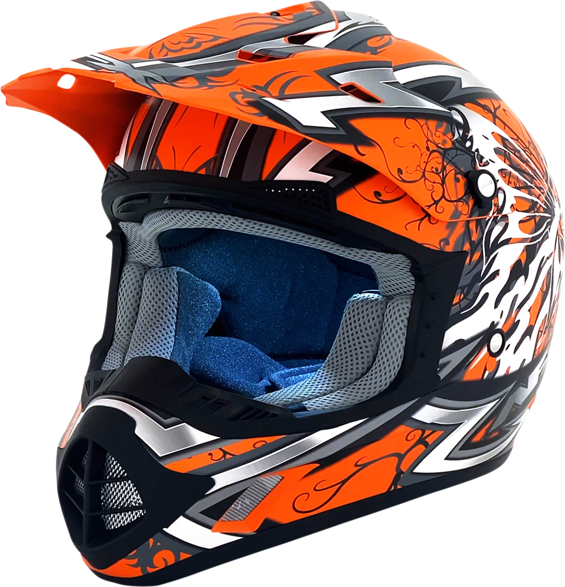 blue butterfly motorcycle helmet AFX FX-17 - - Matte Orange Safely transport this skull Everlane Small, Grey/ Black Color:Anthracite Grey Conrad Buckle straps