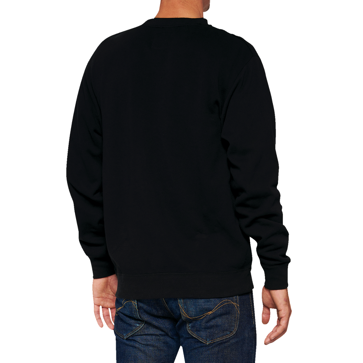 Sudadera polar de manga larga 100% Icon - Negra - 2XL 20026-00004