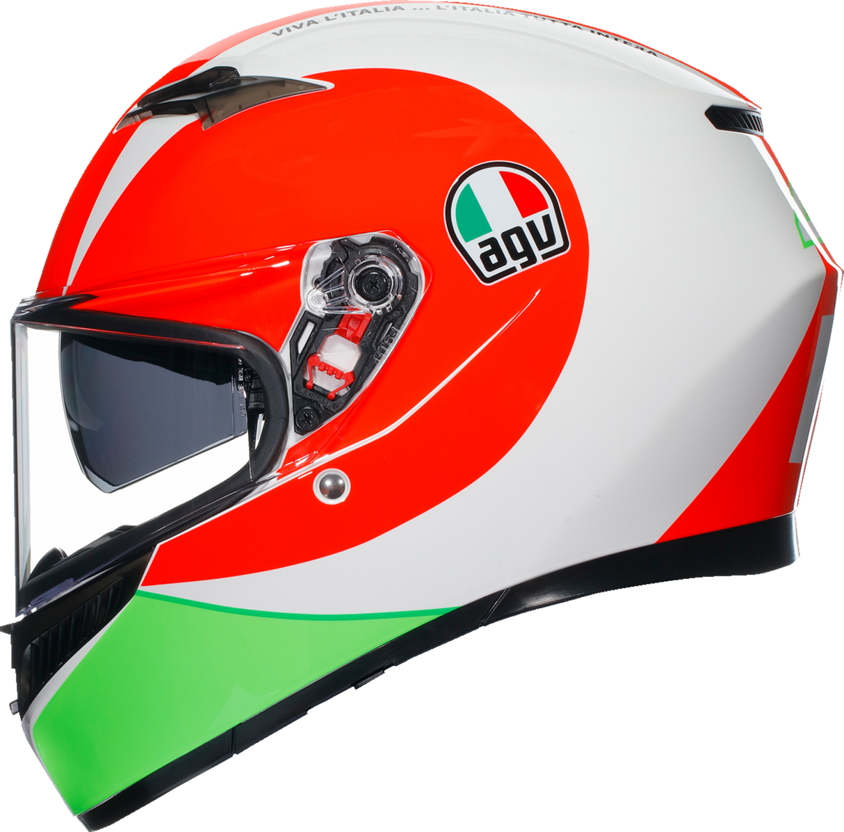 Casco de moto AGV K3 - Rossi Mugello 2018 - Mediano 2118381004005M