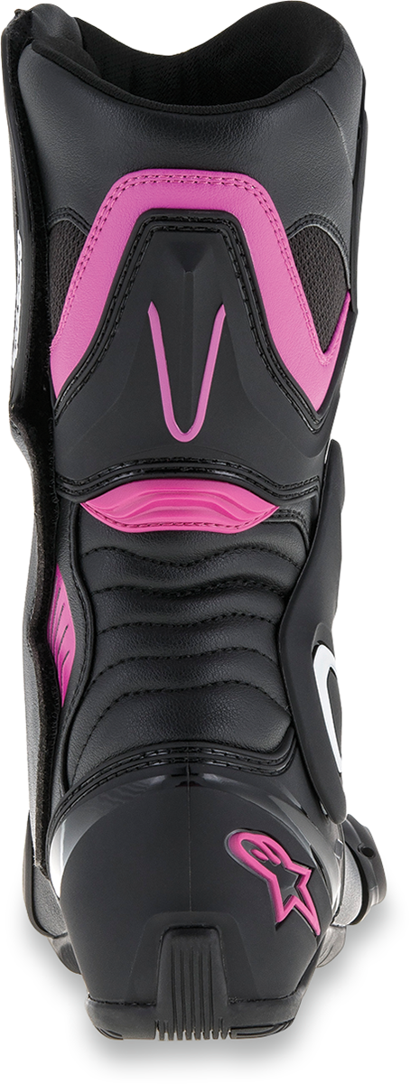 ALPINESTARS Women SMX-6 v2 Vented Boots - Black/Pink/White - US 8.5 / EU 40 2223117-1132-40