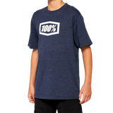 Camiseta juvenil Icon 100% - Azul marino - Talla mediana 20001-00013