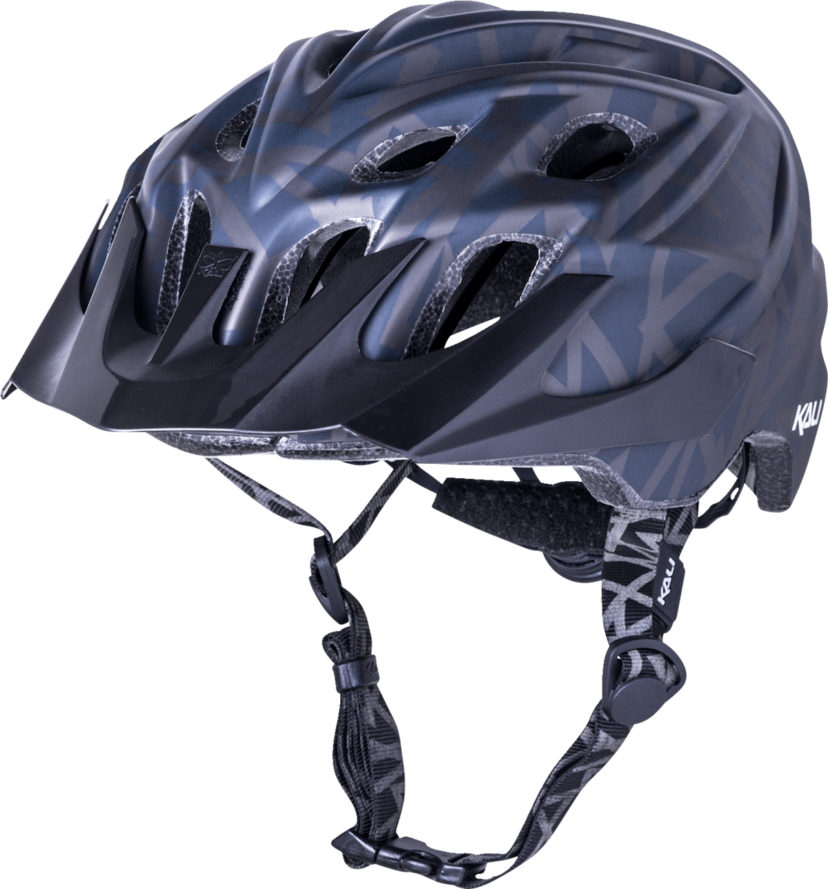 Casco de bicicleta KALI Youth Chakra Plus - Pirámide - Negro mate 0221421112 
