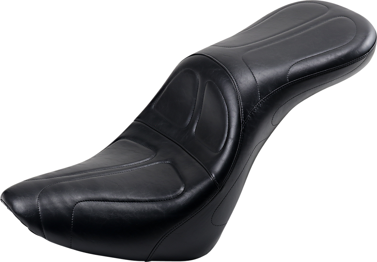 Asiento LE PERA Maverick Daddy Long Legs - Negro - Cosido - Softail '18+ LYX-910DL