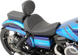 Asiento individual DRAG SPECIALTIES - Costuras suaves - Respaldo del conductor - FXD USE P-PADS 08030342,0353 0803-0555 
