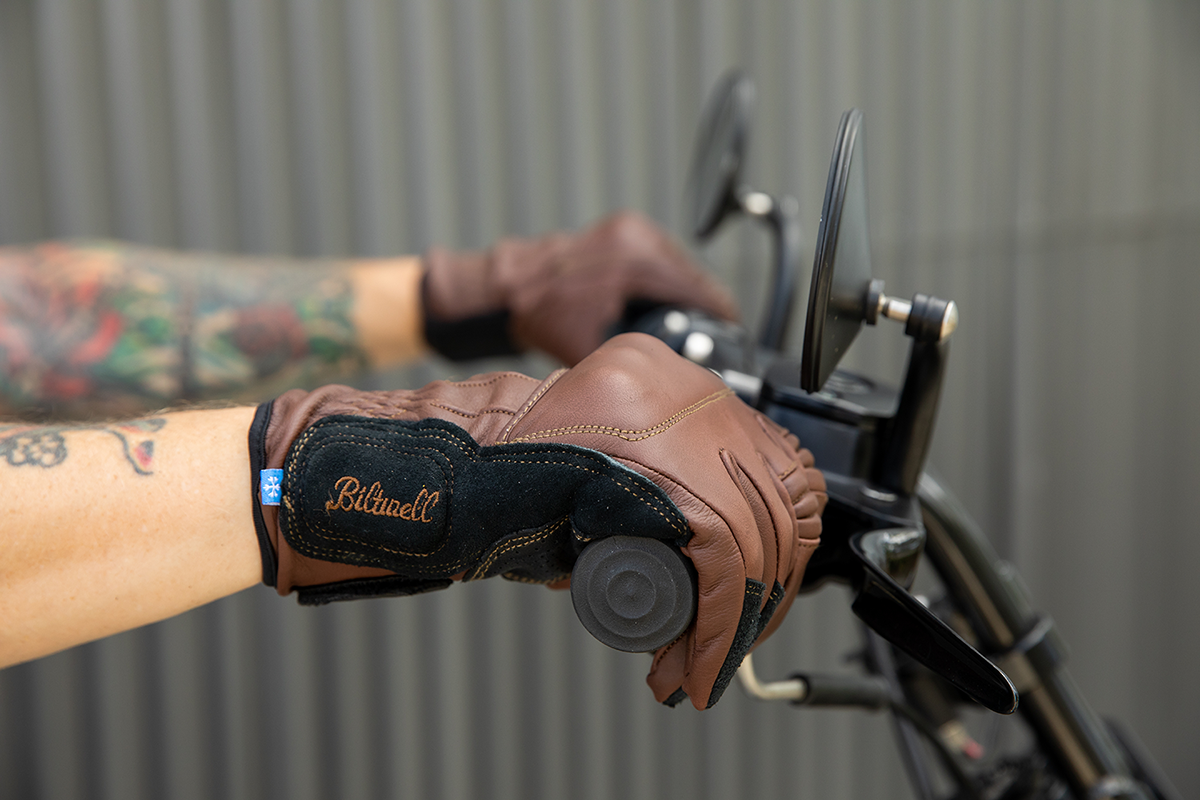 Guantes BILTWELL Belden - Chocolate/Negro - Medianos 1505-0201-303 