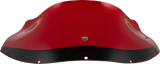 Parabrisas KLOCK WERKS Kolor Flare™ - 9" - Rojo - FXRP KWW-02-0614