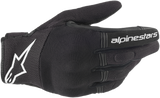 Guantes ALPINESTARS Copper para mujer - Negro/Blanco - XS 3598420-12-XS