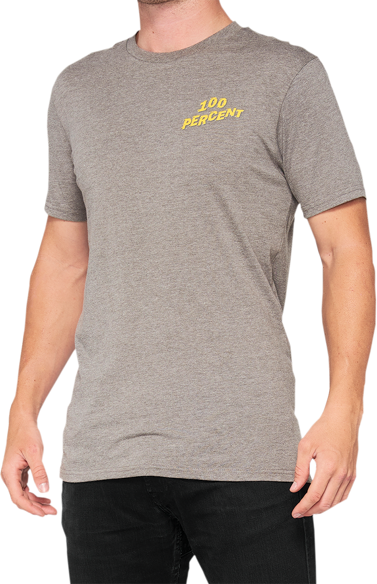 Camiseta 100% Dakota - Gris jaspeado - Talla pequeña 32130-188-10