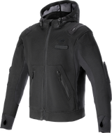 Sudadera con capucha ALPINESTARS Moflow Air Tech - Negra - Talla pequeña 4202524-1100-S