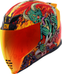 ICON Airflite™ Motorcycle Helmet - Blegh - MIPS® - Red - Small 0101-16920