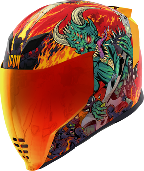 ICON Airflite™ Motorcycle Helmet - Blegh - MIPS® - Red - Medium 0101-16922