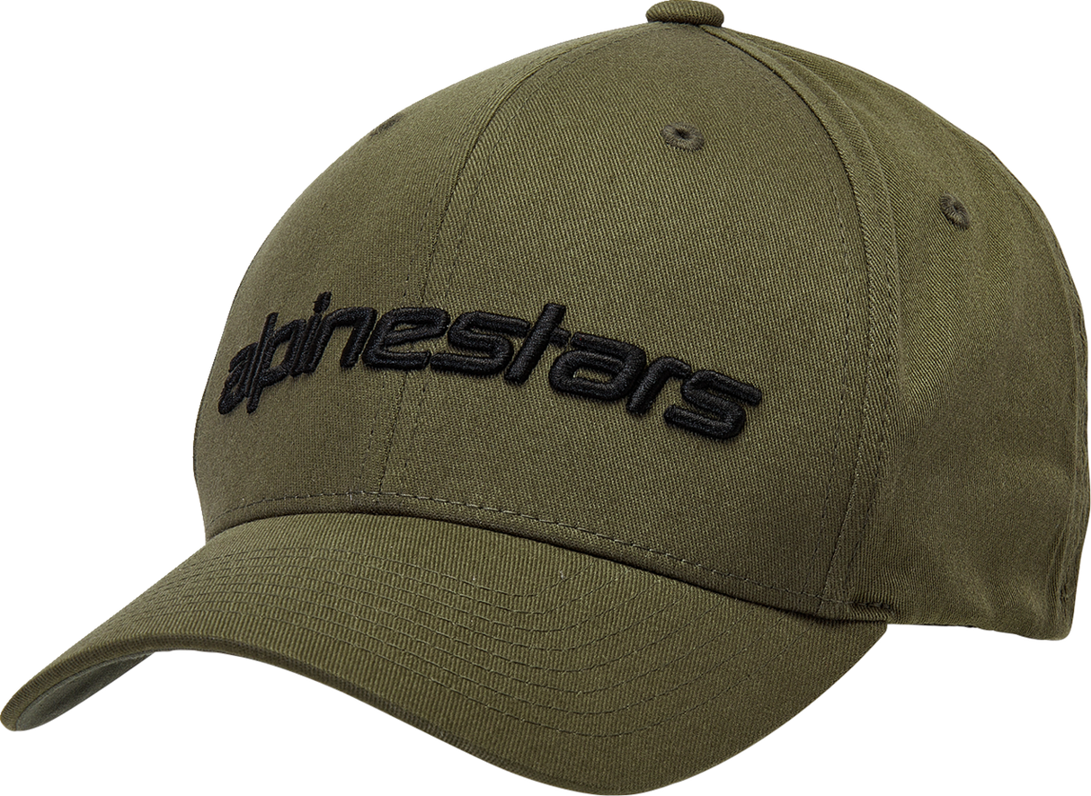 Gorra lineal ALPINESTARS - Militar/Negro - Talla pequeña/mediana 1230810056910SM