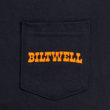 Camiseta de bolsillo BILTWELL LMTV - Negra - Mediana 8102-076-003