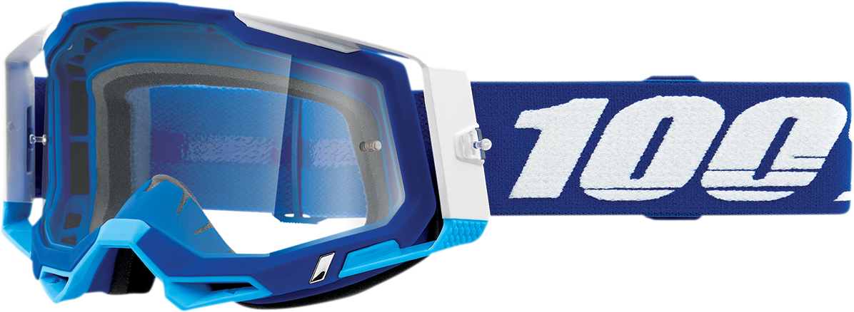 Gafas 100% Racecraft 2 - Azul - Transparente 50009-00002