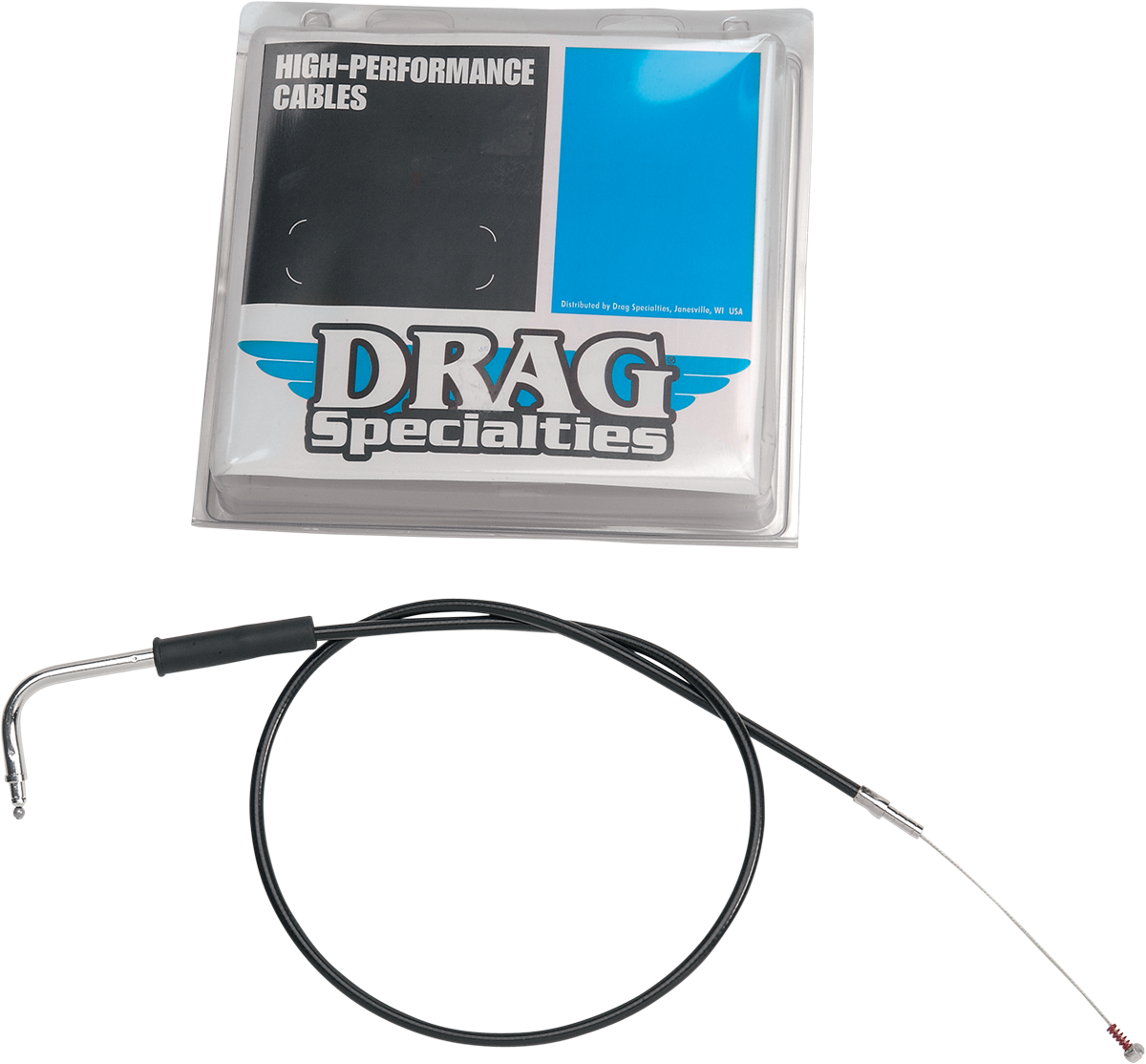 Cable del acelerador DRAG SPECIALTIES - 39-1/2" - Vinilo 4331100B
