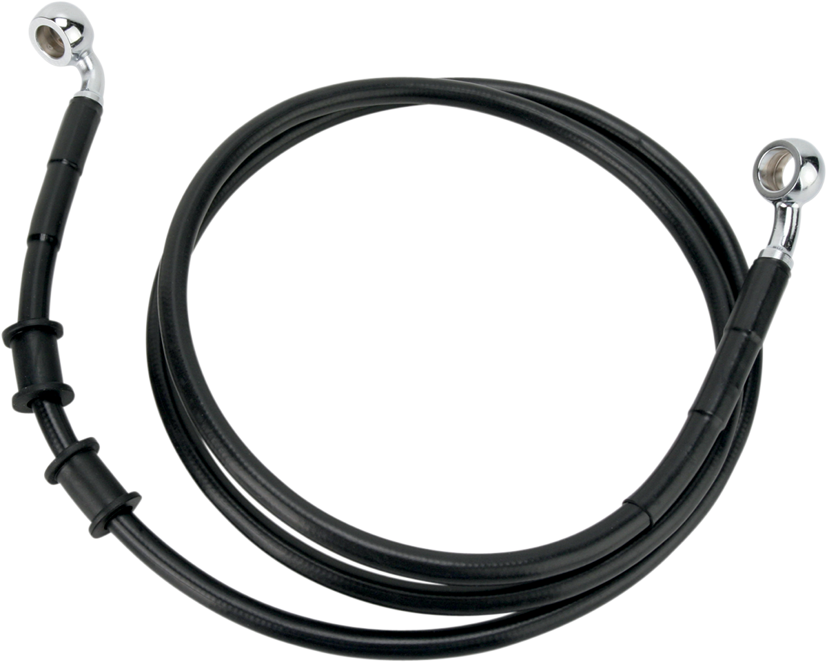 Línea de freno DRAG SPECIALTIES - Delantera - Negra - +8" - FXDB '08-'17 660324-8BLK 