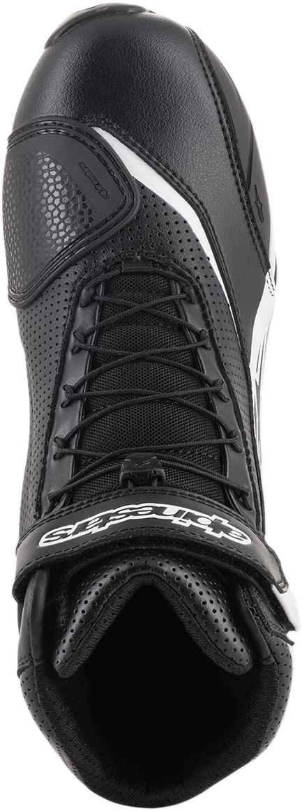 Zapatillas ALPINESTARS SP-1 v2 con ventilación - Negro/Blanco - Talla 8 de EE. UU. / 42 de UE 25113181242