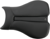 Asiento deportivo SADDLEMEN Gel Channel Track de fibra de carbono - Negro - Triumph 0810-T014 