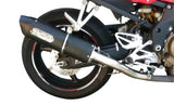 Honda Cbf 600 S i.e. 2007-2012  Exhaust GPR Slip-on Furore Nero