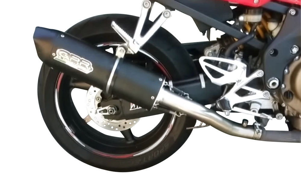 Honda CBF500 2004-2007 Exhaust GPR Slip-on Furore Nero