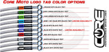 Kit de latiguillos de freno delanteros personalizados Aprilia RS125 AFI-125 (91-93) SINGLE 