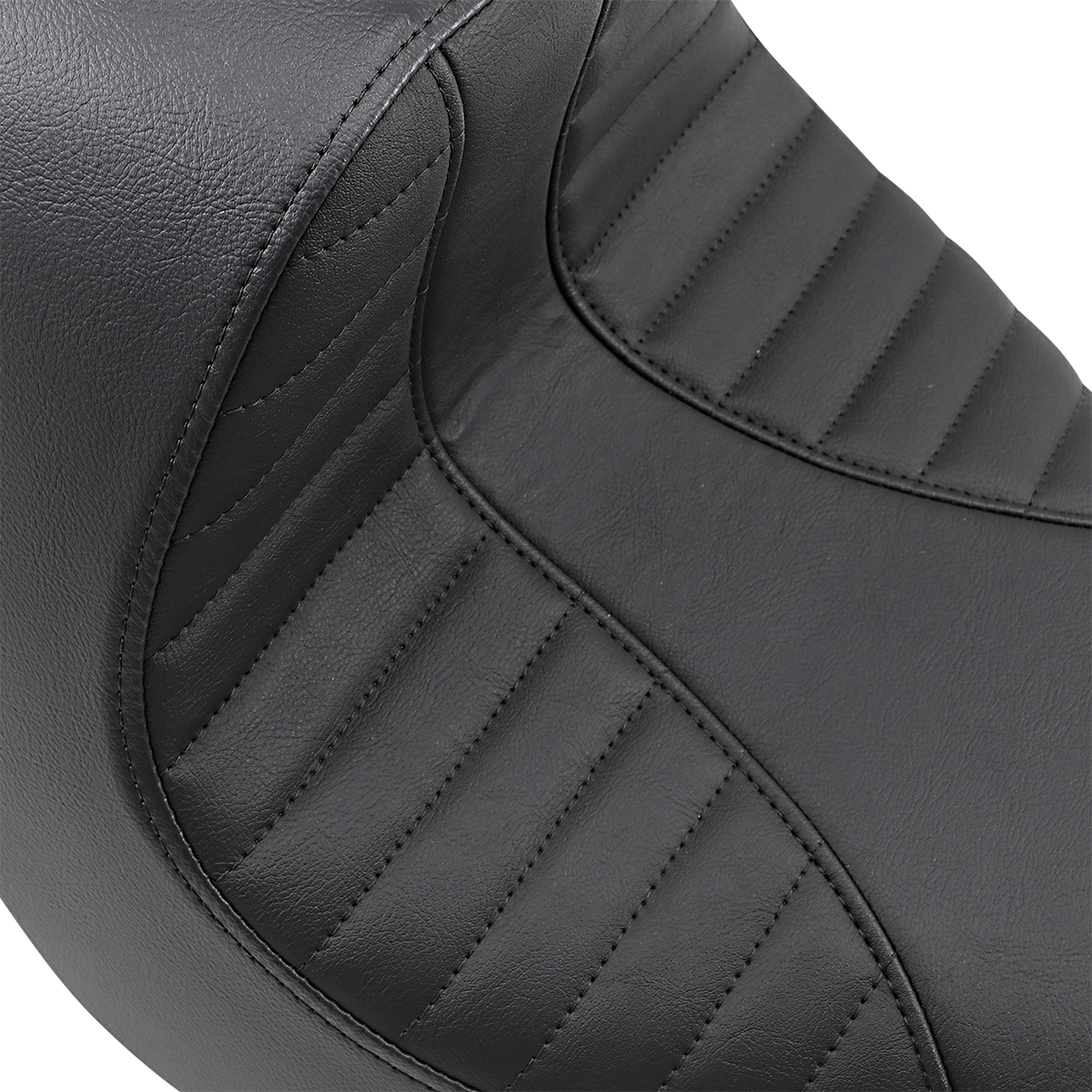 DRAG SPECIALTIES EZ-Solo Seat - Scorpion Stitch - Vinyl - FXBR/S