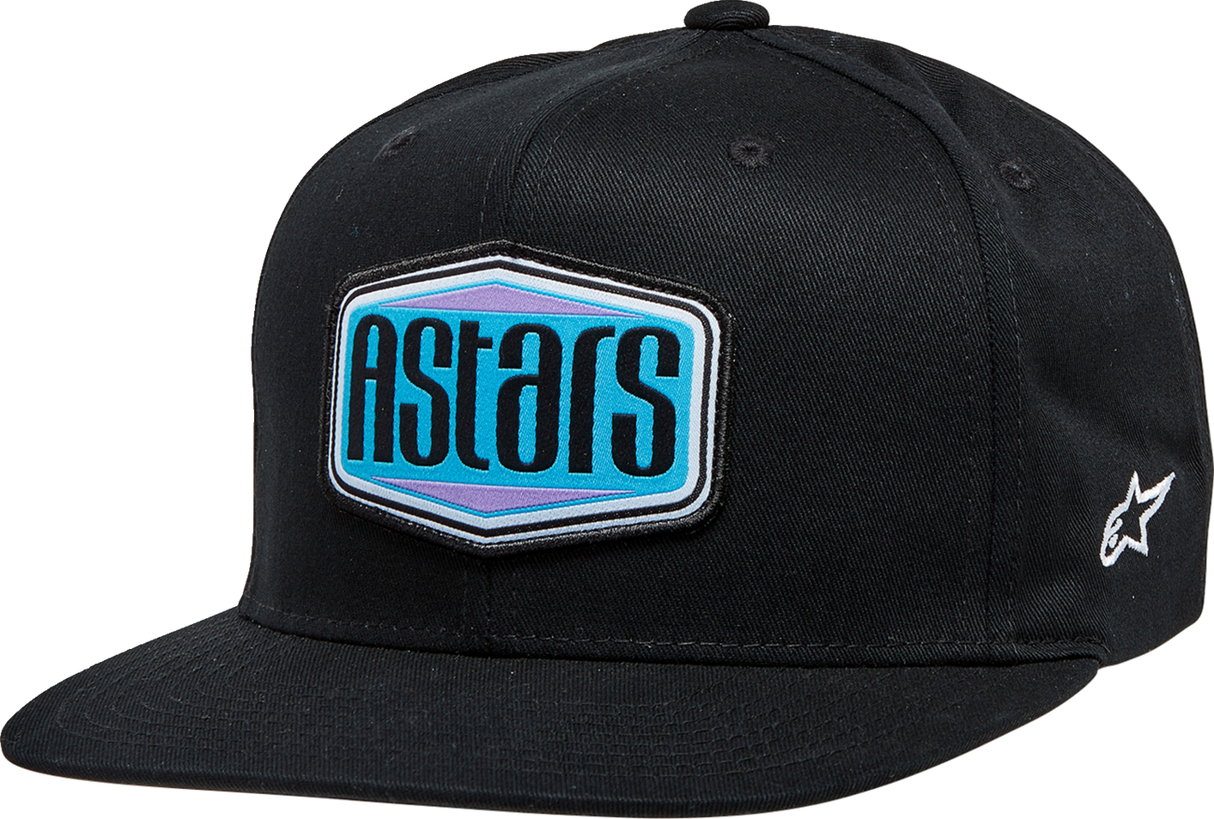 Gorra ALPINESTARS Belvedere Flat Vis - Negra - Talla única 1232-81050-10