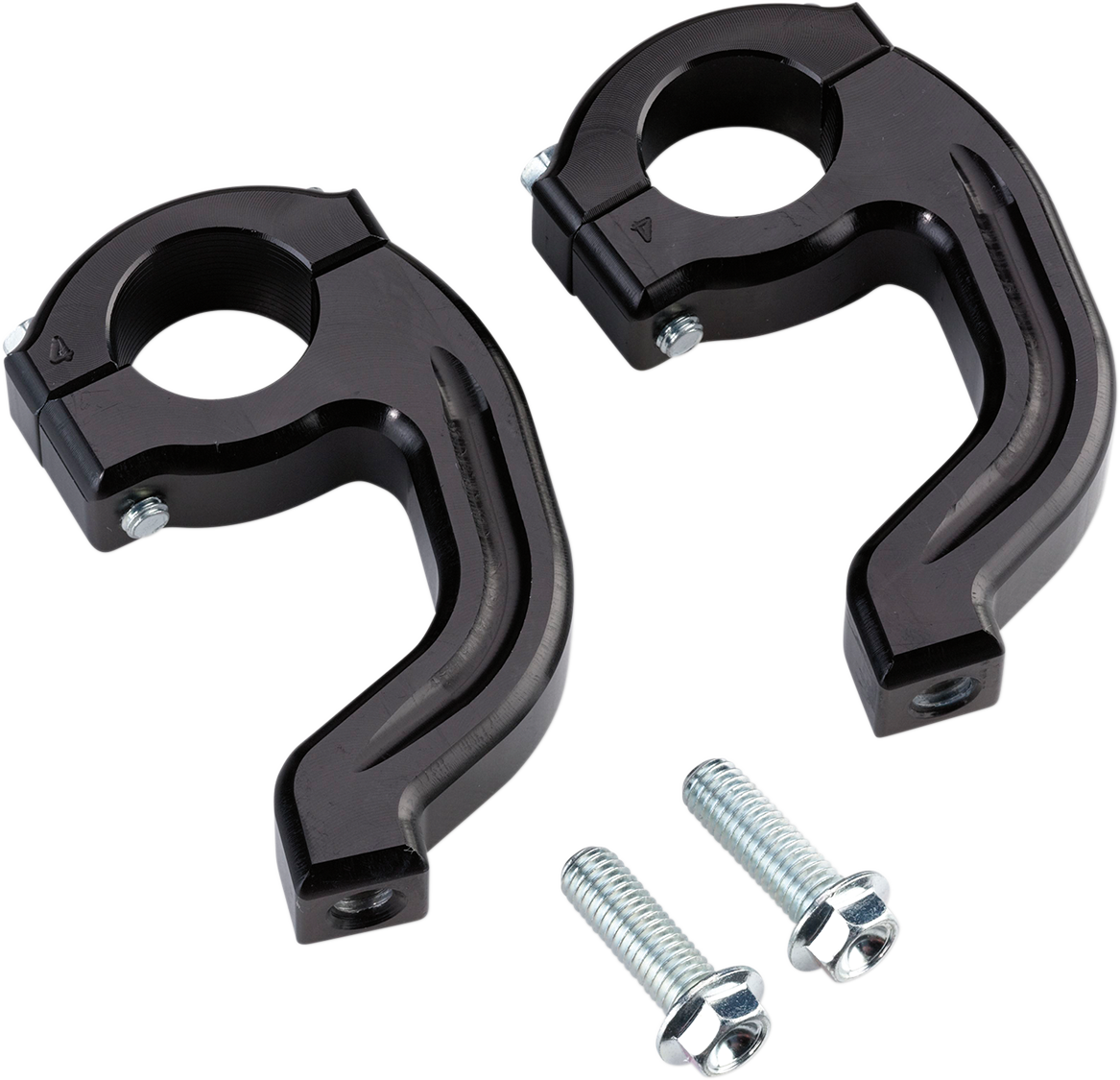 Abrazadera para guardamanos MOOSE RACING - Contour - Pro Taper - Negra 50-214B 