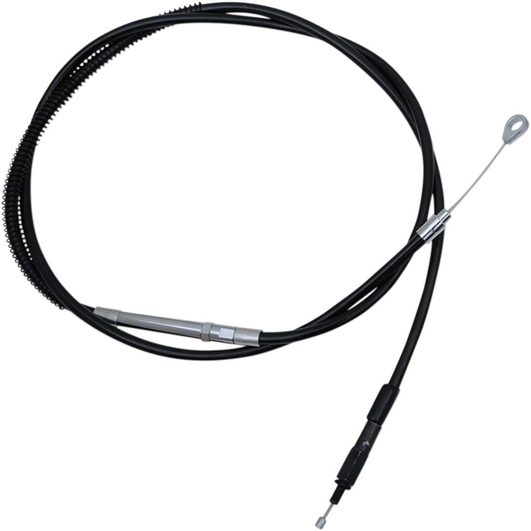 LA CHOPPERS Clutch Cable- 18" - 20" Ape Hanger Handlebars - Black Vinyl LA-8152C19B