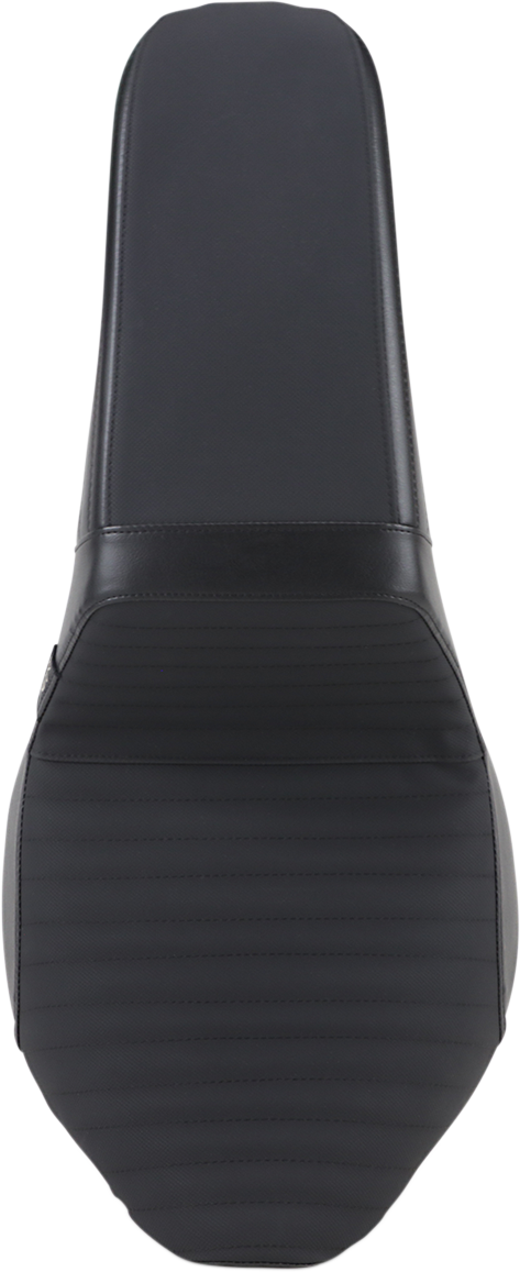 Asiento LE PERA Kickflip - Plisado con cinta de agarre - Negro - Softail '18-'21 LYB-590PTGP