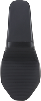 Asiento LE PERA Kickflip - Plisado con cinta de agarre - Negro - Softail '18-'21 LYB-590PTGP