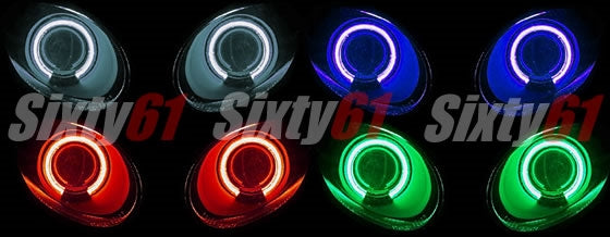 Kawasaki ZX6R 2007-2019 CCFL Halo Kit – Sixty61
