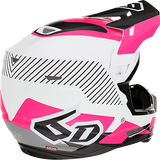 6D ATR-2Y Motorcycle Helmet - Fusion - Pink - XL 11-6413